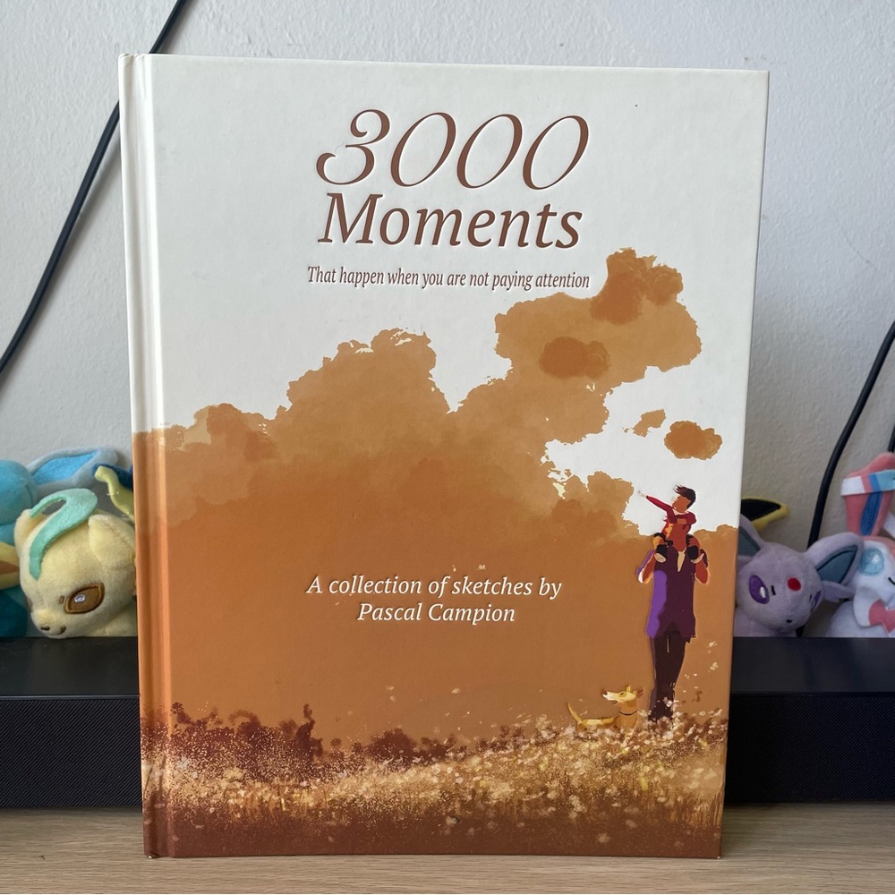 Pascal Campion Signed Art Book 3000 Moments